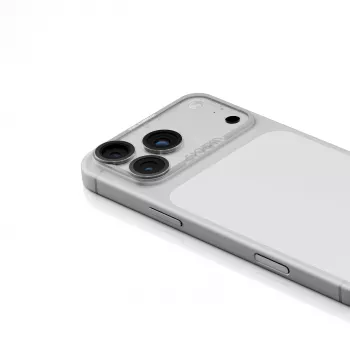 Skinarma Magma protecteur d'objectif d'appareil photo mat intégral pour iPhone 17 Pro Max - gris