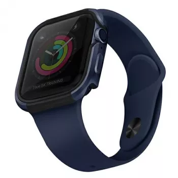 UNIQ Valencia Coque de protection pour Apple Watch Series 4/5/6/SE/SE3 40 mm - Atlantic Blue