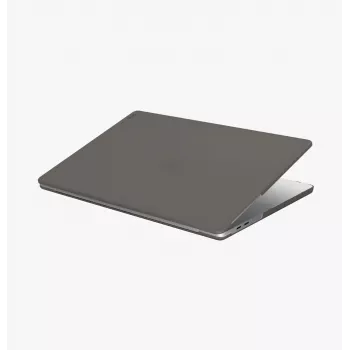 UNIQ Claro coque rigide pour MacBook Pro 14 pouces M1/M2/M3/M4/M5 (2021-2026) - Smoke Matt Grey