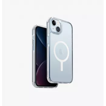 Coque UNIQ Combat pour iPhone 15 Plus / 14 Plus 6,7 pouces MagClick Charging blanc