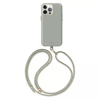 Coque UNIQ Coehl Creme pour Apple iPhone 15 Pro 6,1 pouces à chargement magnétique - Soft Sage