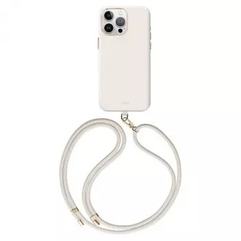 Coque UNIQ Coehl Creme pour iPhone 15 Pro 6,1 pouces à chargement magnétique ivoire