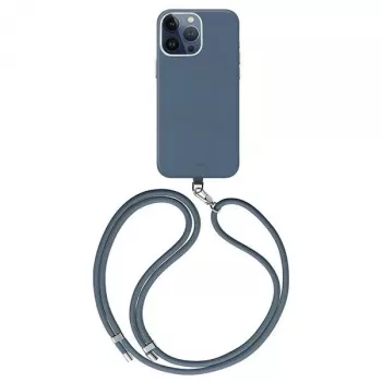 UNIQ Coehl Muse Coque pour Apple iPhone 15 Pro Max 6,7 inch à charge magnétique Sapphire Blue