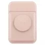 UNIQ Flixa Porte-cartes magnétique avec béquille Blush Pink MagSafe