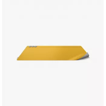 Tapis de bureau magnétique réversible UNIQ Hagen Canary Yellow / Chalk Grey