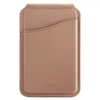 Portefeuille magnétique UNIQ Coehl Esme avec miroir et béquille Dusty Nude