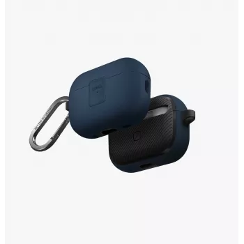 Coque UNIQ Clyde Lock pour AirPods Pro 2 (2022/2023) - bleu roi / gris foncé