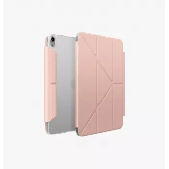 Étui folio UNIQ Camden Click pour iPad Air 13 pouces (M2 2024 / M3 2025 / M4 2026) - rose blush
