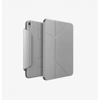 Coque UNIQ Ryze 360 pour iPad Air 13 pouces M2 2024 / M3 2025 / M4 2026, gris craie