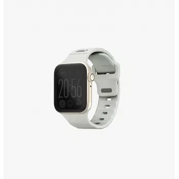 Bracelet UNIQ Stride SE en caoutchouc FKM pour Apple Watch 42/41/40 mm vert minuit lume