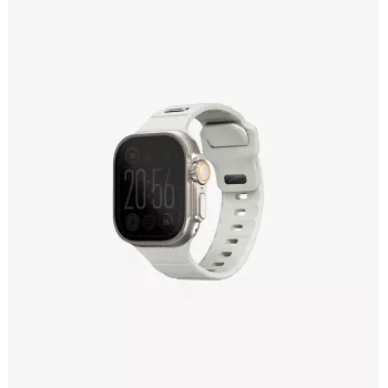 Bracelet UNIQ Stride SE pour Apple Watch 49/46/45/44 mm en caoutchouc FKM vert minuit lume