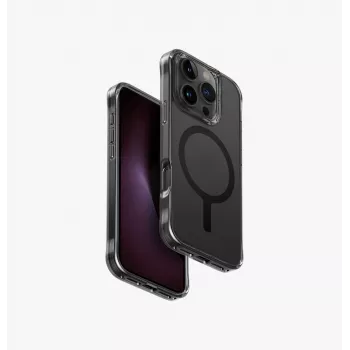 Coque UNIQ LifePro Xtreme MagClick pour iPhone 16 Pro 6,3 pouces gris fumé