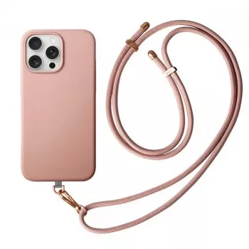 Coque UNIQ Coehl Creme charge magnétique pour iPhone 16 Pro 6,3 pouces rose ballet