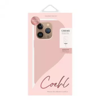 Coque UNIQ Coehl Creme charge magnétique pour iPhone 16 Pro 6,3 pouces rose ballet