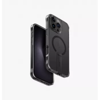 Coque UNIQ Eleva avec support Vertica pour iPhone 16 Pro Max 6,9 pouces Lucent Clear