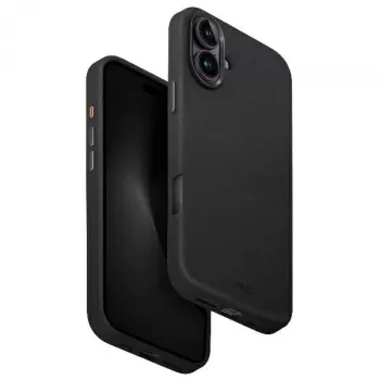Coque de chargement UNIQ Lyden MagClick pour Apple iPhone 16 6,1 pouces, Dallas Black
