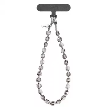 UNIQ Coehl Candy Gem Handstrap Silver Sparkling - Universal Phone Wrist Strap