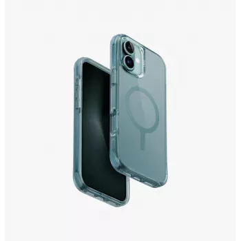 Coque UNIQ Combat pour iPhone 16 Plus 6,7 pouces MagClick Charging Teal Green