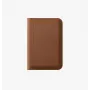 Portefeuille magnétique UNIQ Lyden DS avec protection RFID et support de téléphone - caramel