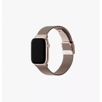 Bracelet à maillons en acier inoxydable UNIQ Dante Pro pour Apple Watch 49/46/45/44 mm - Metallic Pink