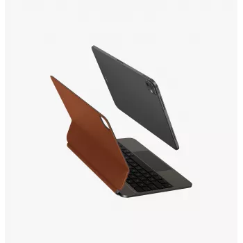 Étui clavier intelligent magnétique UNIQ Venno Pro pour iPad Pro 11 M4 2024 / M5 2025, caramel