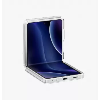 UNIQ LifePro Xtreme Coque pour Samsung Galaxy Z Flip7, Magclick Charging, Transparente