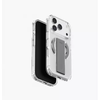 UNIQ Heldro Air Coque Magclick Charging pour iPhone 17 Pro, Transparente