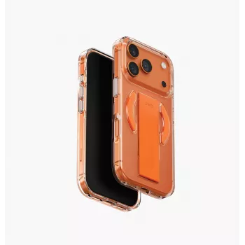 UNIQ Heldro Air MagClick Charging Case for iPhone 17 Pro, Orange