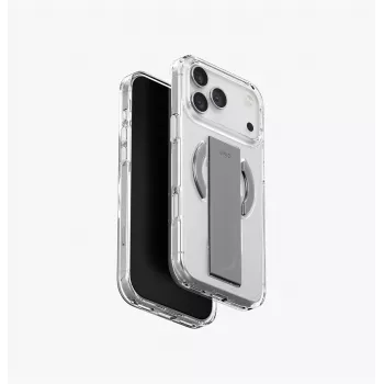 UNIQ Heldro Air Case for iPhone 17 Pro Max with MagClick Charging, Transparent