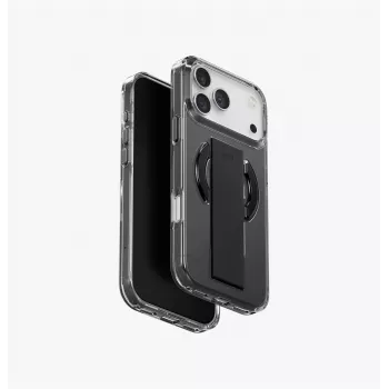 UNIQ Heldro Air MagClick Charging Case for iPhone 17 Pro Max, Black