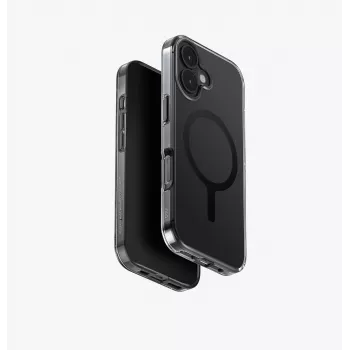 UNIQ Clario Case for iPhone 17, MagClick Charging, Black
