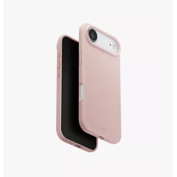 Coque UNIQ Lino pour iPhone Air MagClick Charging rose