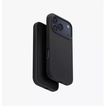 Coque UNIQ Lino pour iPhone 17 Pro MagClick Charging - gris