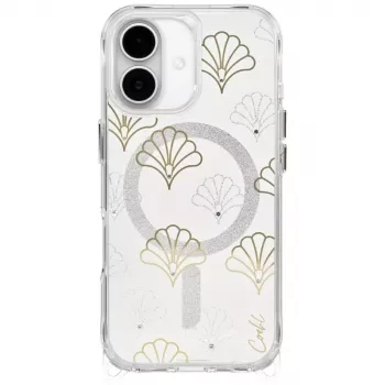 Coque de charge magnétique UNIQ Coehl Maree pour iPhone 17 - argent