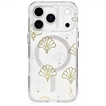Coque UNIQ Coehl Maree pour iPhone 17 Pro chargement magnétique argent