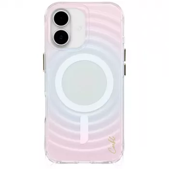 Coque UNIQ Coehl Vela pour iPhone 17, chargement magnétique, opale