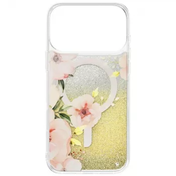UNIQ Coehl Fleurette Case for iPhone 17 Pro Max, Magnetic Charging