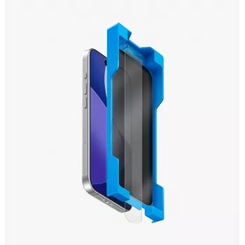Protection d'écran UNIQ Optix ExofitPrivacy en verre trempé pour Apple iPhone 17 Pro Max avec filtre de confidentialité et applicateur