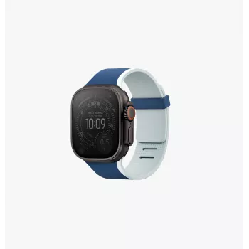 Bracelet magnétique réversible premium UNIQ Revix IV pour Apple Watch 49/46/45/44mm Edition bleu marine/bleu