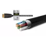 Câble HDMI 2.1 Gefen GEF-CAB-HS-HDMI-15M 15m 48Gbit/s 8K 4K HDR eARC noir