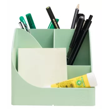 Pot à crayons Exacompta Pen Wave AutentiK vert sauge