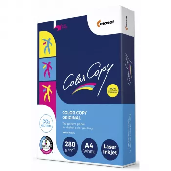 MONDI COLOR COPY Color Copy Millbrand A4 280 g/m² 150 feuilles blanc éclatant satiné papier d'impression numérique Premium