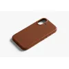 Coque en cuir Bellroy pour iPhone 16, marron