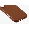 Coque en cuir Bellroy pour iPhone 16, marron
