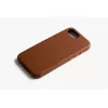 Coque en cuir Bellroy pour iPhone 16e, marron