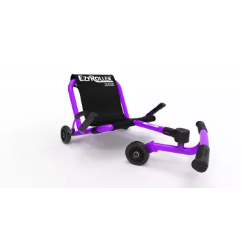 Kart à propulsion par les jambes EzyRoller Classic pour enfants 3-12 ans violet