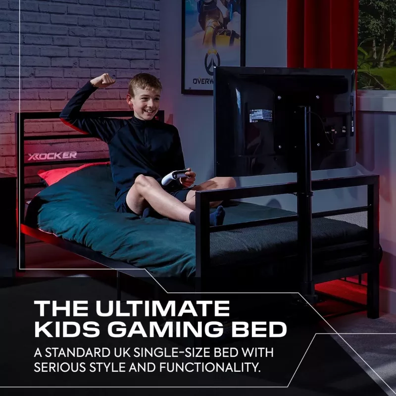 XROCKER Lit simple gaming noir