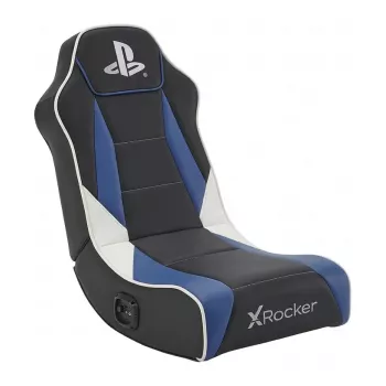 Chaise gaming de sol XROCKER noire PlayStation/2 haut-parleurs