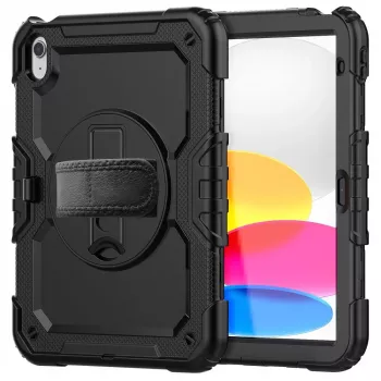 Tech-Protect Solid360 pour iPad 10,9 10e génération (2022) / iPad 11 11e génération (2025) Noir