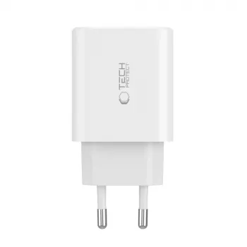 Tech-Protect NC30W Chargeur USB-C 3 ports Noir 30W